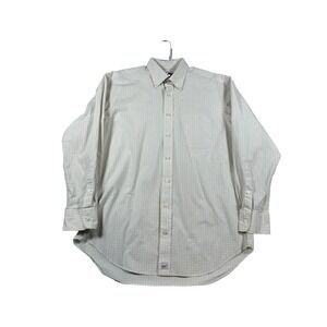 Vineyard Vines Mens Murray Shirt Large Green Pink Tattersall Check Button Down L